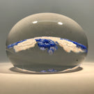 Antique Baccarat Art Glass Paperweight Interlaced Complex Millefiori Garland
