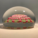 Very Rare Baccarat Art Glass Paperweight 1964 Factory Bicentennial Concentric Millefiori