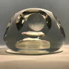 Very Rare 1952 Baccarat Art Glass Paperweight Dwight Eisenhower Sulphide