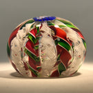 Rare Miniature Antique Saint Louis Art Glass Paperweight Millefiori Crown