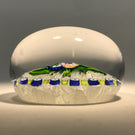 Antique Saint Louis Art Glass Paperweight Millefiori Nosegay on Upset Muslin