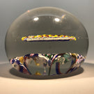 Antique American Barber? Art Glass Paperweight Home Sweet Home Ribbon Twists