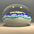 Baccarat Art Glass Paperweight Complex Millefiori with Large Hunter Gridel