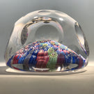 Vintage Whitefriars Art Glass Paperweight Complex Closepack Millefiori