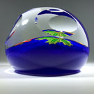Modern Art Glass Paperweight Lampwork Perthshire 2001 LE Symbols of Christmas