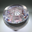 Antique New England Glass Co. NEGC Art Glass Paperweight Concentric Millefiori