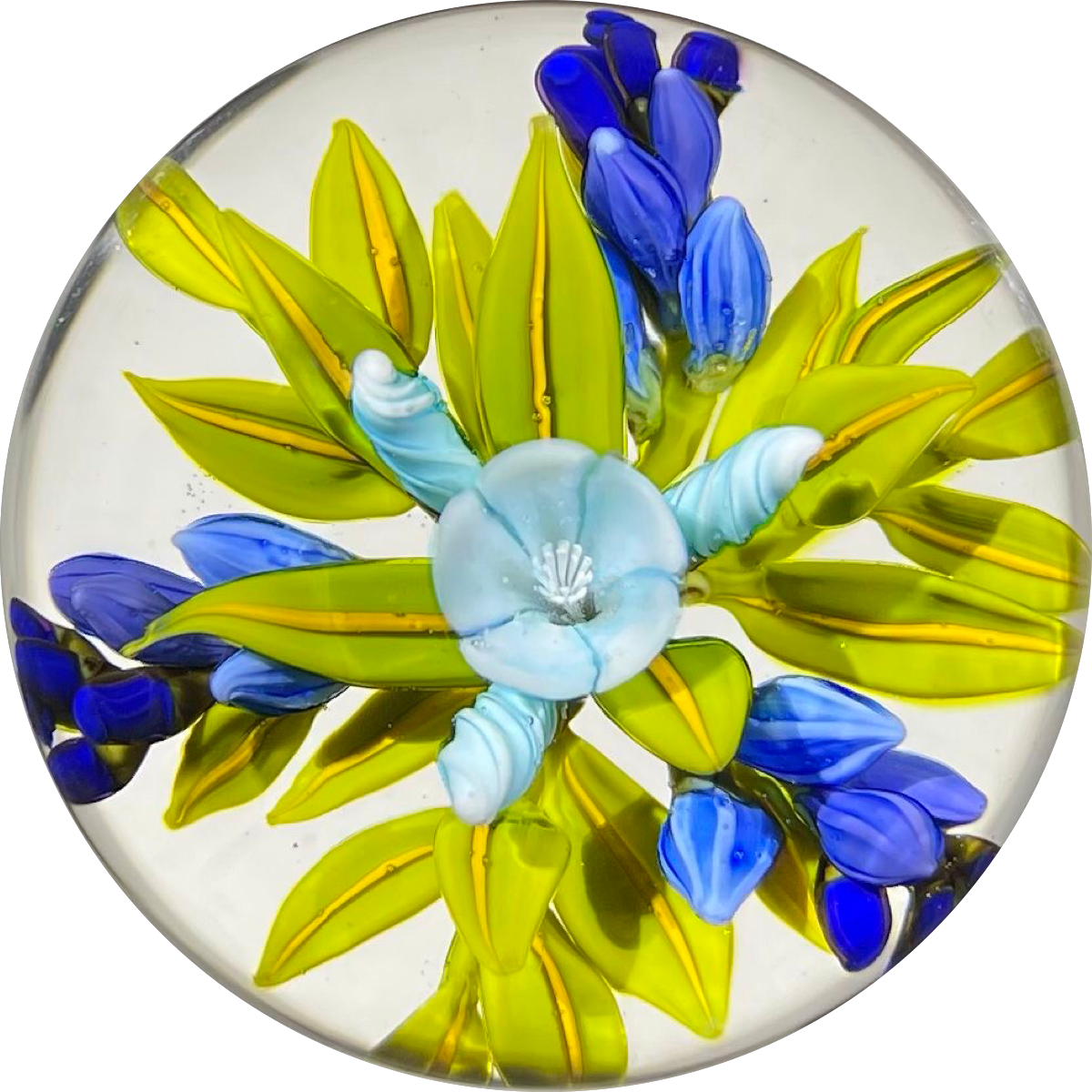 Cathy Richardson 2020 Flamework Mini Morning Glory Bouquet 1 of 1