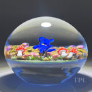 Clinton Smith 2022 Glass Art Paperweight Flamework Grateful Dead Blue Dancing Bear