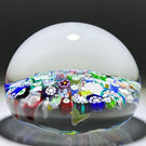 John Deacons 2018 Large Glass Art Paperweight Complex Millefiori End-of-Day Scramble