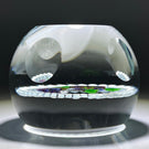 Limited Edition Caithness Whitefriars Glass Art Paperweight "Butterfly Duet" Millefiori Butterflies with Flamework Foliage