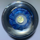 LE Selkirk Glass Scotland 2000 "Riviera" Abstract Limited Edition Glass Art Paperweight