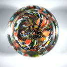 Traditional Vintage Murano Art Glass Paperweight Concentric Millefiori - Unknown Maker
