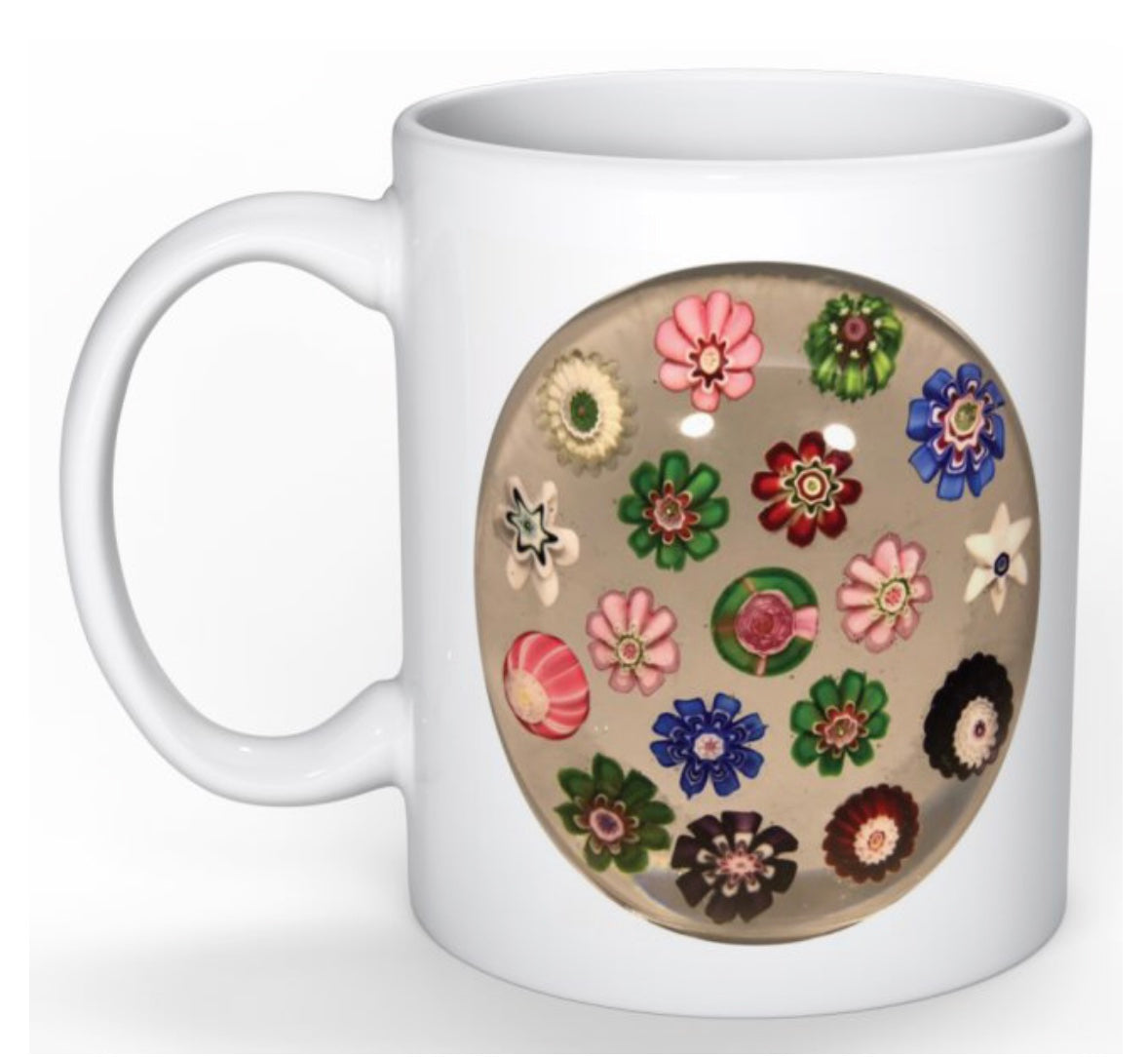 Limited Edition Art Glass Clichy Paperweight Coffee Mug Gift Idea Artist Collector Present