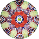 Michael Hunter 2021 Patterned Concentric Complex Millefiori with Lovebird Picture Murrine & Roses