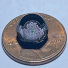 Vintage Charles Kaziun Jr. Faceted Doll House Paperweight with Clover Silhouette