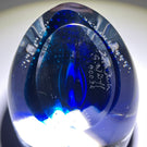 Signed Kosta Boda Göran Wärff Modern Glass Art Sclupture Paperweight