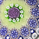 Michael Hunter 2021 Miniature Complex Concentric Millefiori with Rose Canes