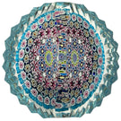 Damon MacNaught & Andrew Najarian 2013 Collaboration Cold Worked Basket of Complex Concentric Millefiori