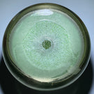 Early Paul Ysart Concentric Millefiori With Radiating Aventurine Twists On Green Jasper Ground