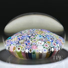 Magnum Damon MacNaught 2023 Glass Art Paperweight Closepack Complex Millefiori with Cherry Silhouette, Roses & End-of-Day Canes
