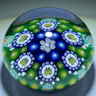 Michael Hunter 2021 Patterned Complex Concentric Millefiori with Lovebird Picture Murrine
