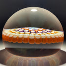 Perthshire Paperweights PP4 Concentric Millefiori on Clear Ground
