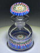 Early Whitefriars Concentric Millefiori Paperweight Style Inkwell