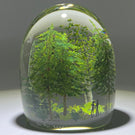 Large Alison Ruzsa 2021 Lovers In Redwood Forest Encapsulated Hand-Painted Enamels