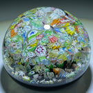 Perthshire Paperweights Aladdin's Cave With Two Layers of Millefiori Scramble