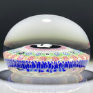 Baccarat 1972 Art Glass Paperweight Gridel Silhouette Millefiori Squirrel with Complex Millefiori