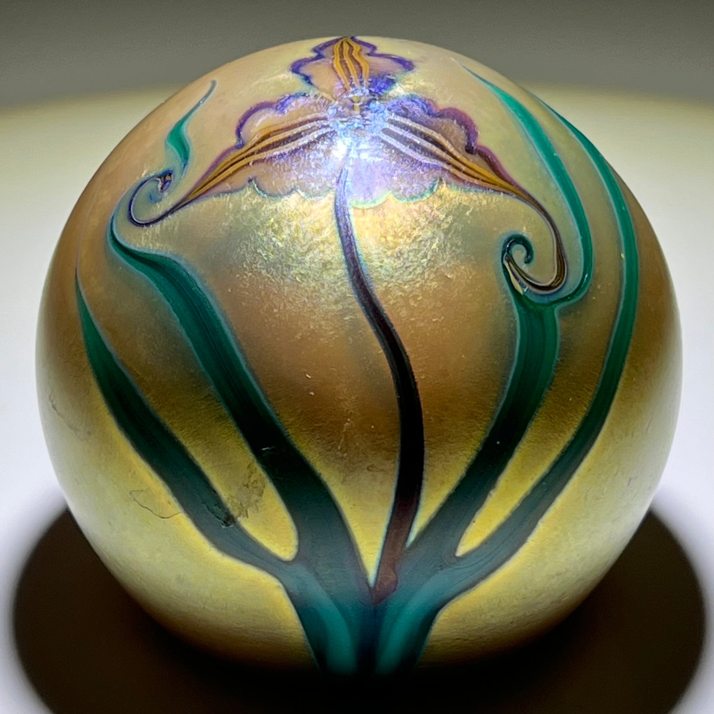 Grant Randolph Studio 1982 Torchwork Surface Decorated