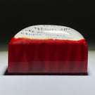 Mathieu Grodet Fused Murrine Paperweight Ingot with George Orwell Quotation