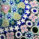 Damon MacNaught 2019 Close Concentric Millefiori in Staves & Rose Cane Center