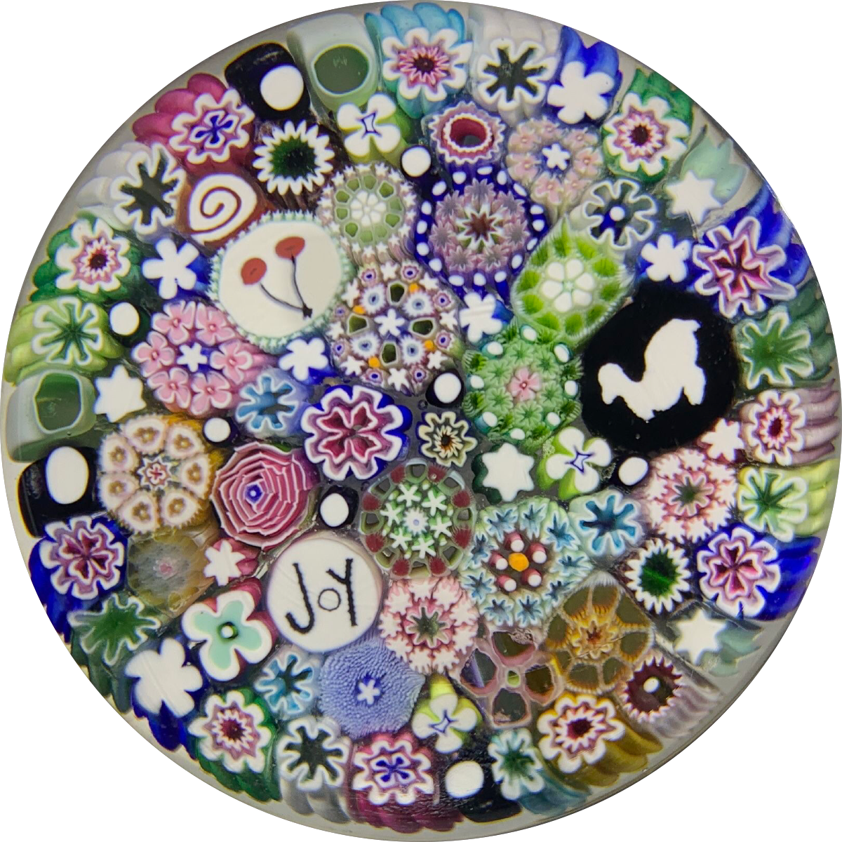 Damon MacNaught 2019 Closepack Millefiori with Silhouette Canes