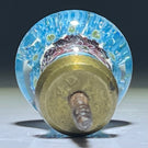 Cutest Pair of Antique Clichy Miniature Concentric Millefiori Drawer Pulls