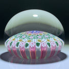 Damon MacNaught 2020 Complex Concentric Millefiori With Pink Rose Canes