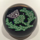 Rare Paul Ysart Art Glass Paperweight Complex Millefiori Scottish Thistle