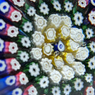Early Whitefriars Concentric Millefiori Paperweight Style Inkwell