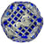 Vintage Faceted Baccarat Crystal Sagittarius Sulphide on Transparent Blue