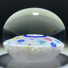 Baccarat 1973 Art Glass Paperweight Gridel Silhouette Millefiori Horse with Complex Millefiori