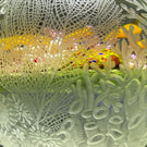 Cathy Richardson 2021 Flamework Coral Reef with All Over Surface Engraving 1 of 1