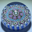 Damon MacNaught 2019 Close Concentric Millefiori with Rose Canes in a Basket of Staves
