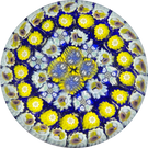 Matt Fimiano 2018 Complex Millefiori on Blue Ground