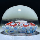 Miniature Antique Saint-Louis Concentric Complex Millefiori on Clear Ground