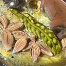 Clinton Smith 2021 Flamework Field Mouse Collecting Wheat, Sunflower Seeds & Acorns