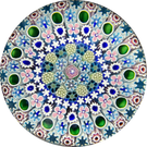 Damon MacNaught 2019 Close Concentric Millefiori in Staves & Rose Cane Center