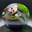 Orient & Flume 1979 Glass Art Paperweight Torchwork & Millefiori Tropical Fish with Kelp
