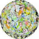 Perthshire Paperweights Aladdin's Cave With Two Layers of Millefiori Scramble