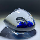 Signed Kosta Boda Göran Wärff Modern Glass Art Sclupture Paperweight