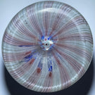 Rare Antique Gillinder Concentric Millefiori Glass Art Paperweight